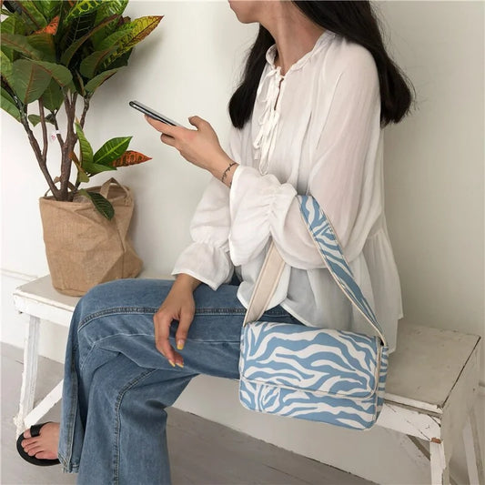 Zebra Shoulder Bag